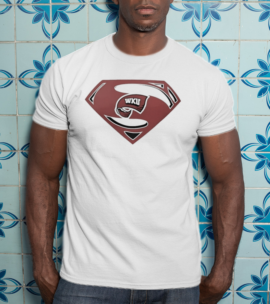 WKU Hilltoppers Western Kentucky University Superman T-Shirt