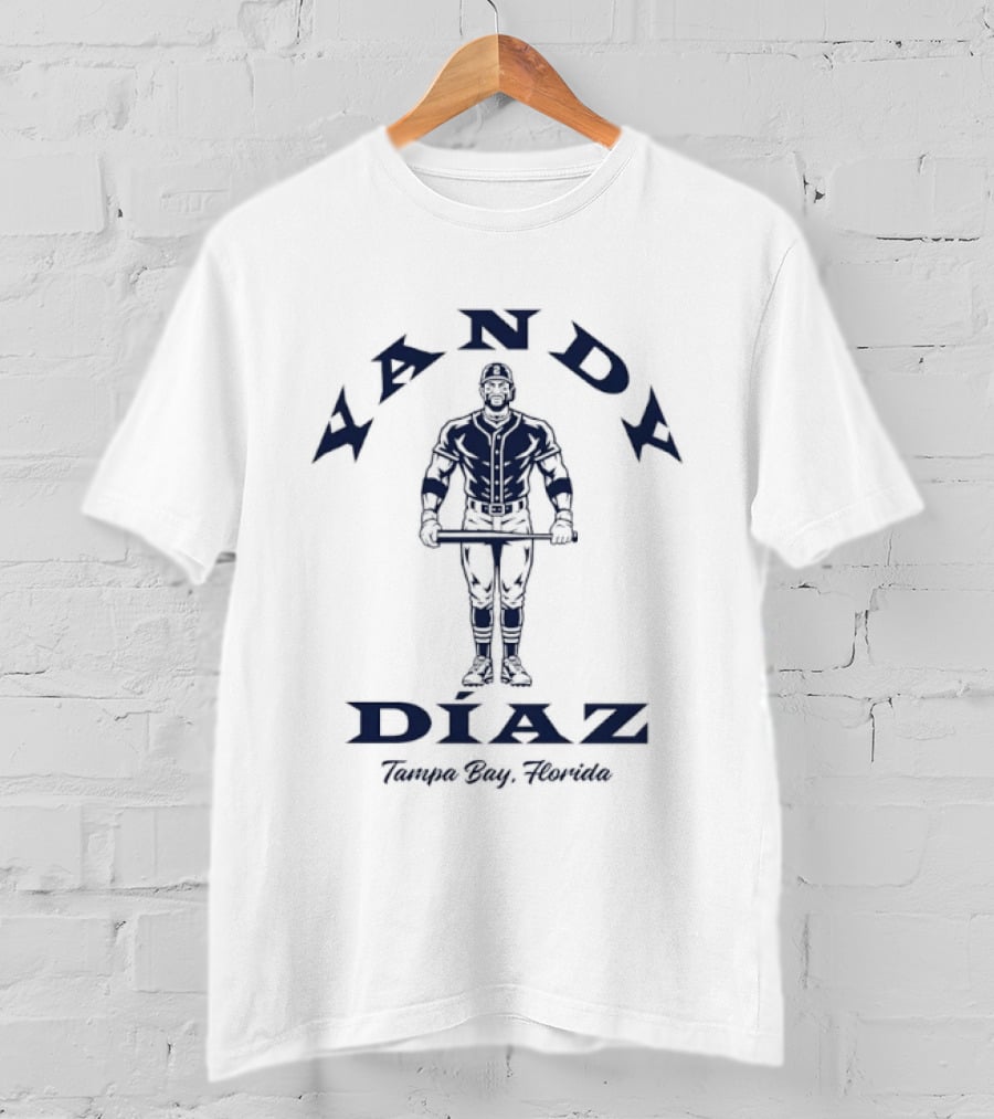 Yandy Díaz Tampa Bay Florida Baseball Player T-Shirt