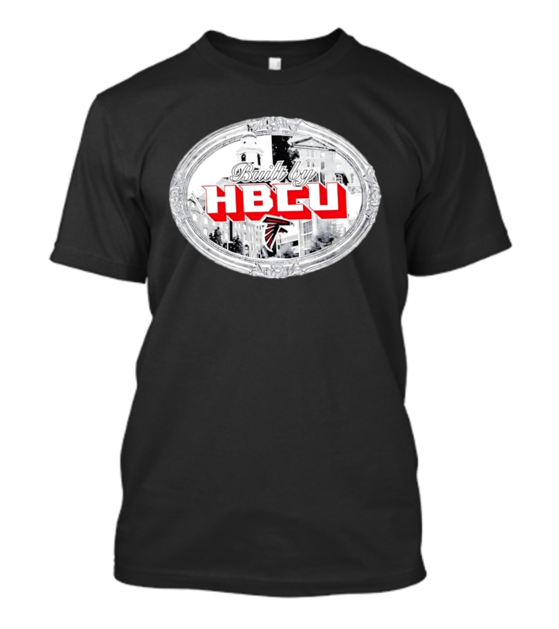 Atlanta Falcons Built By HBCU Historic Black Colleges Football Heritage T-Shirt