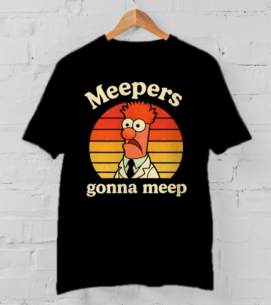 Meepers Gonna Meep Beaker Retro Muppets T-Shirt