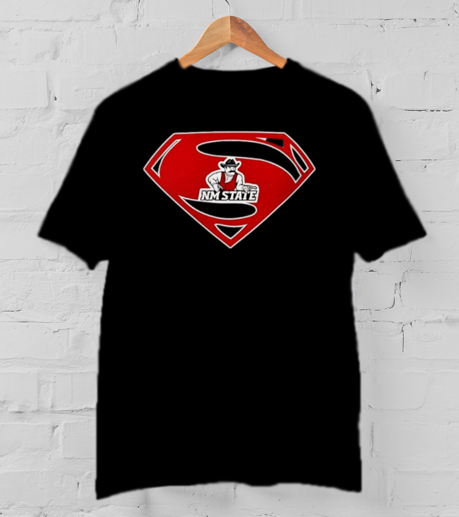 New Mexico State Aggies NM State Superman T-Shirt
