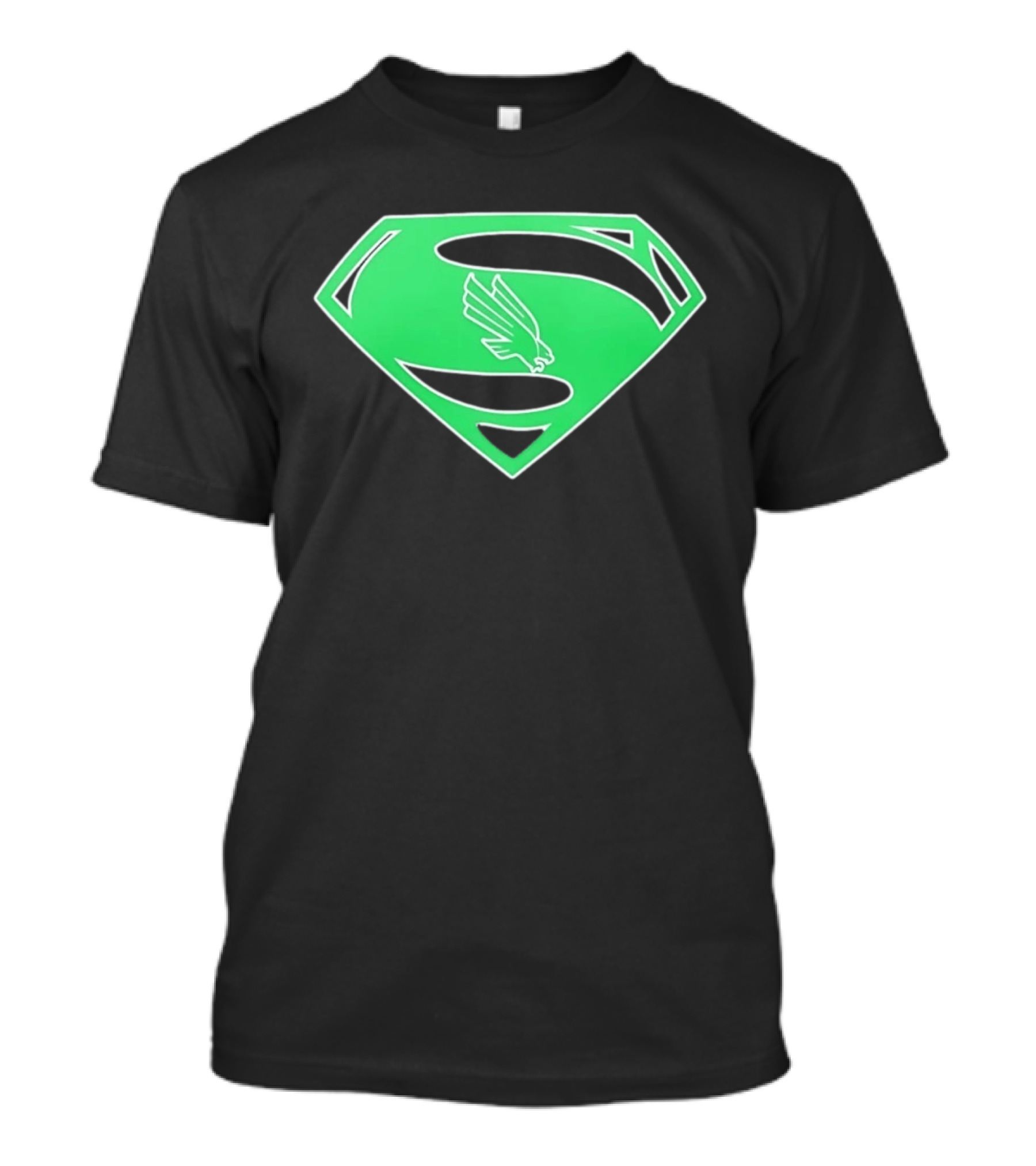 North Texas Mean Green UNT Superman T-Shirt