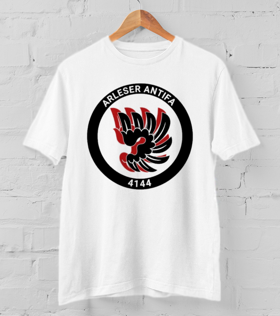 Arleser Antifa Arlesheim 4144 Black Red Fist T-Shirt