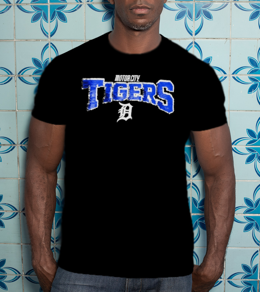 Detroit Tigers Motor City Youth Flip Sequin T-Shirt