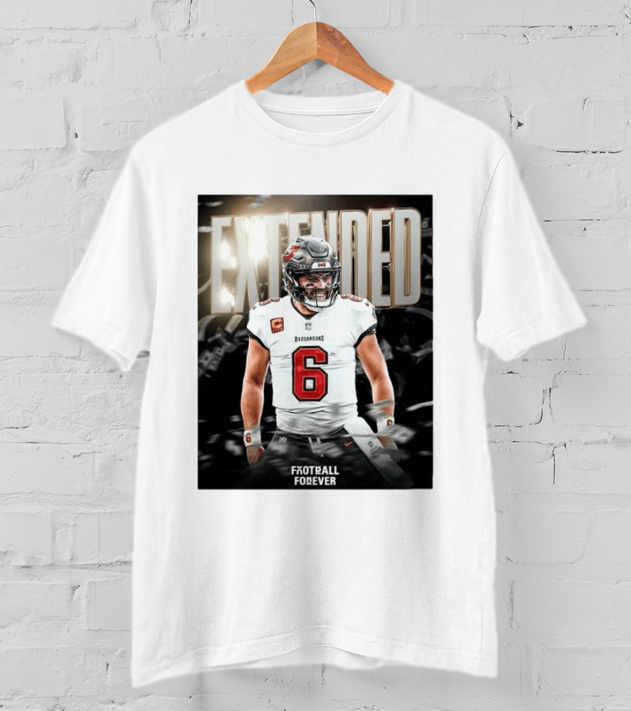 Extended Baker Mayfield Tampa Bay Football Forever T-Shirt
