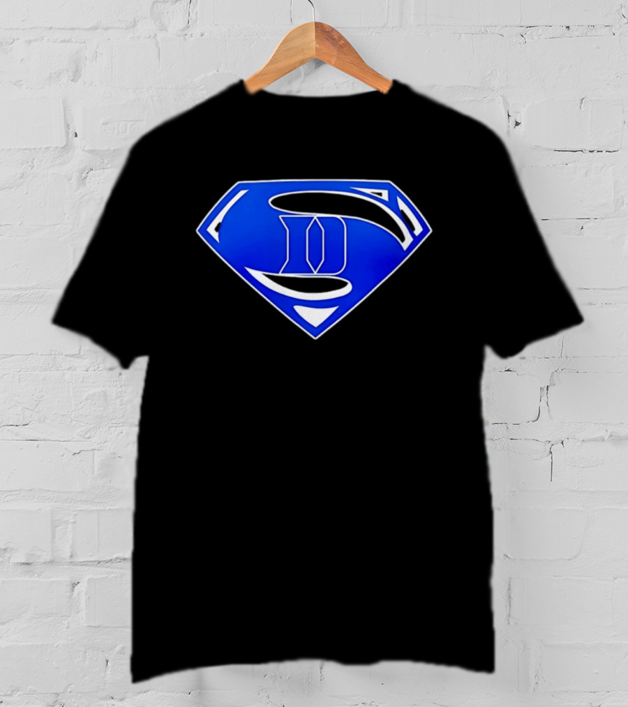 Duke Blue Devils Superman NCAA College Basketball T-Shirt