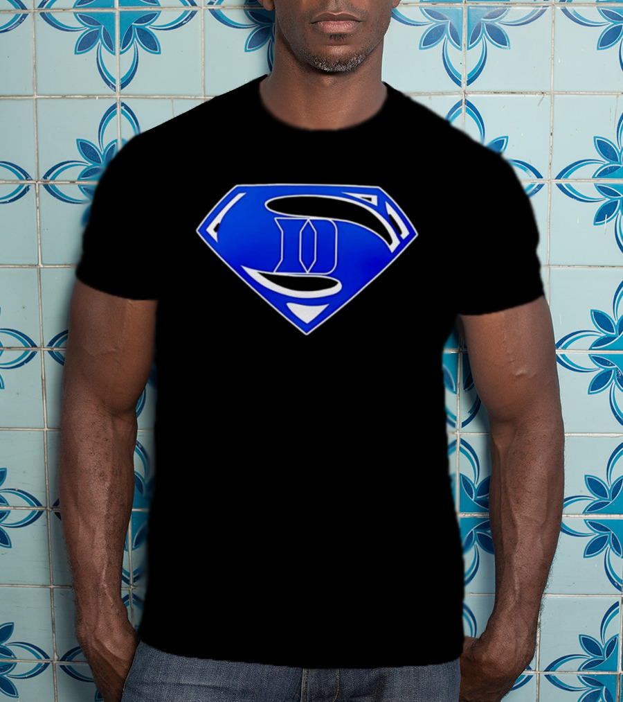 Duke Blue Devils Superman NCAA College Basketball T-Shirt