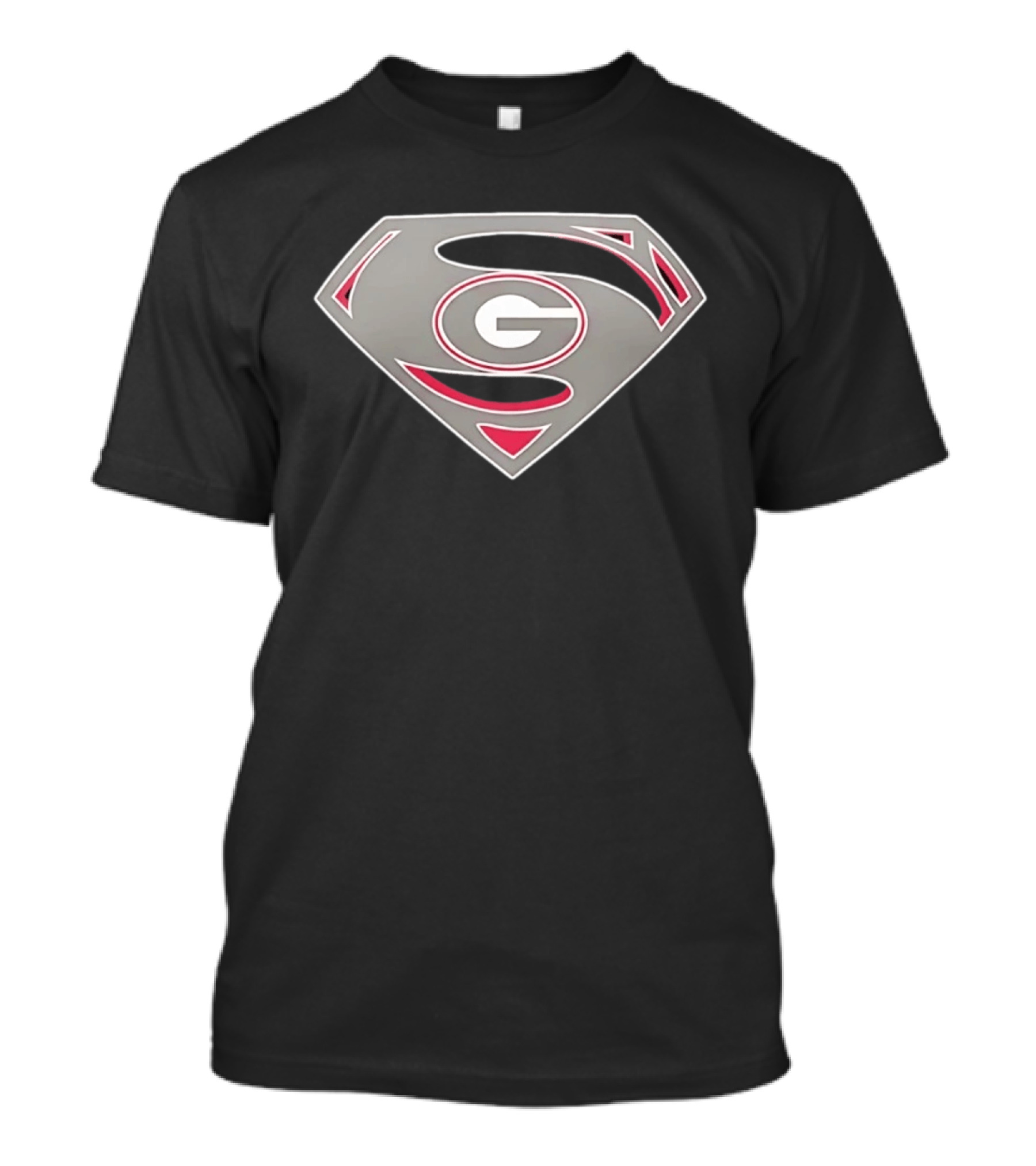 Georgia Bulldogs Superman UGA College Football G T-Shirt