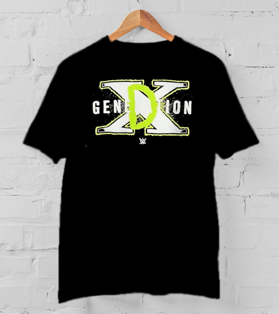 WWE D Generation X DX Generation Wrestling Attitude Era T-Shirt