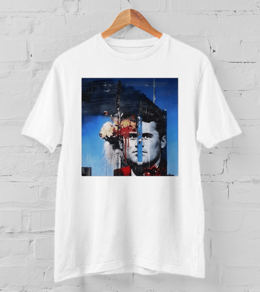 Charlie Kirk September 11 Twin Towers Collage T-Shirt
