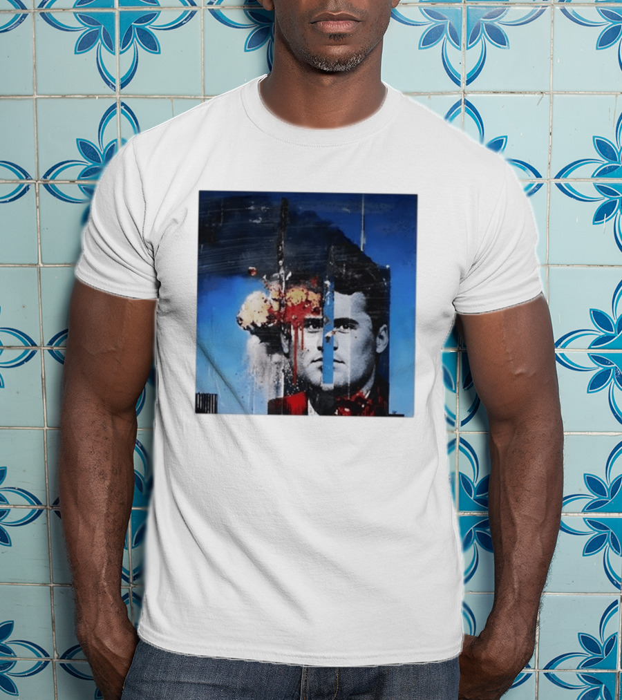 Charlie Kirk September 11 Twin Towers Collage T-Shirt