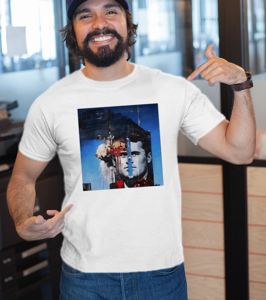 Charlie Kirk September 11 Twin Towers Collage T-Shirt