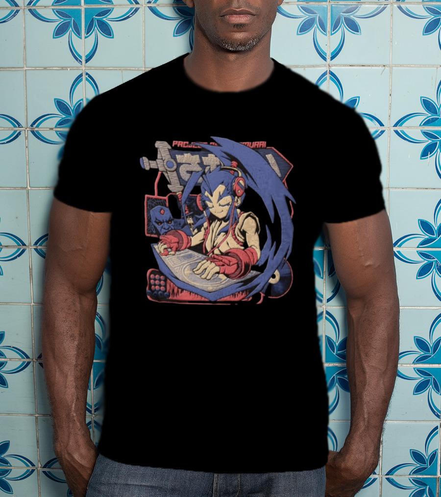Yoshimitsu Project Soul Samurai DJ Scene Anime T-Shirt