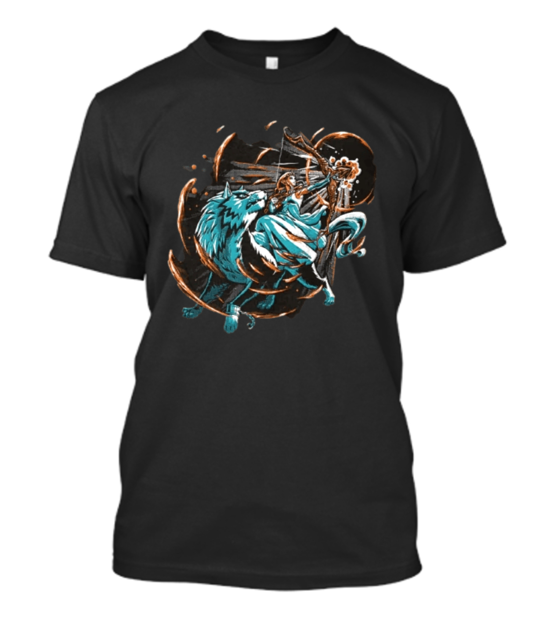 Princess Zelda And Wolf Link Adventure The Legend Of Zelda Breath Of The Wild T-Shirt