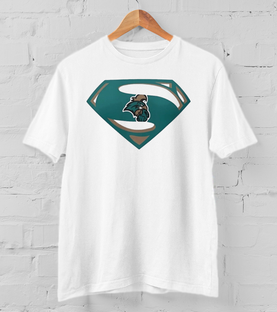 Coastal Carolina Chanticleers Superman T-Shirt