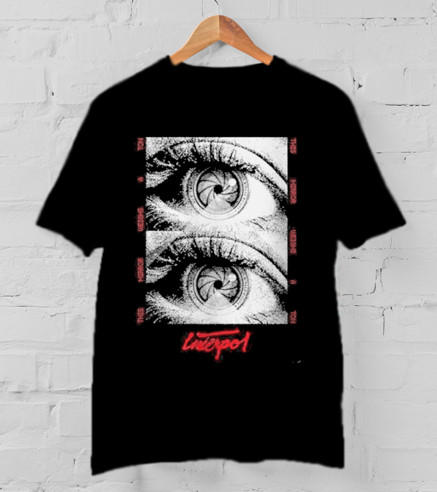 Shepard Fairey Obey Giant Interpol This Mirror Weighs A Ton T-Shirt