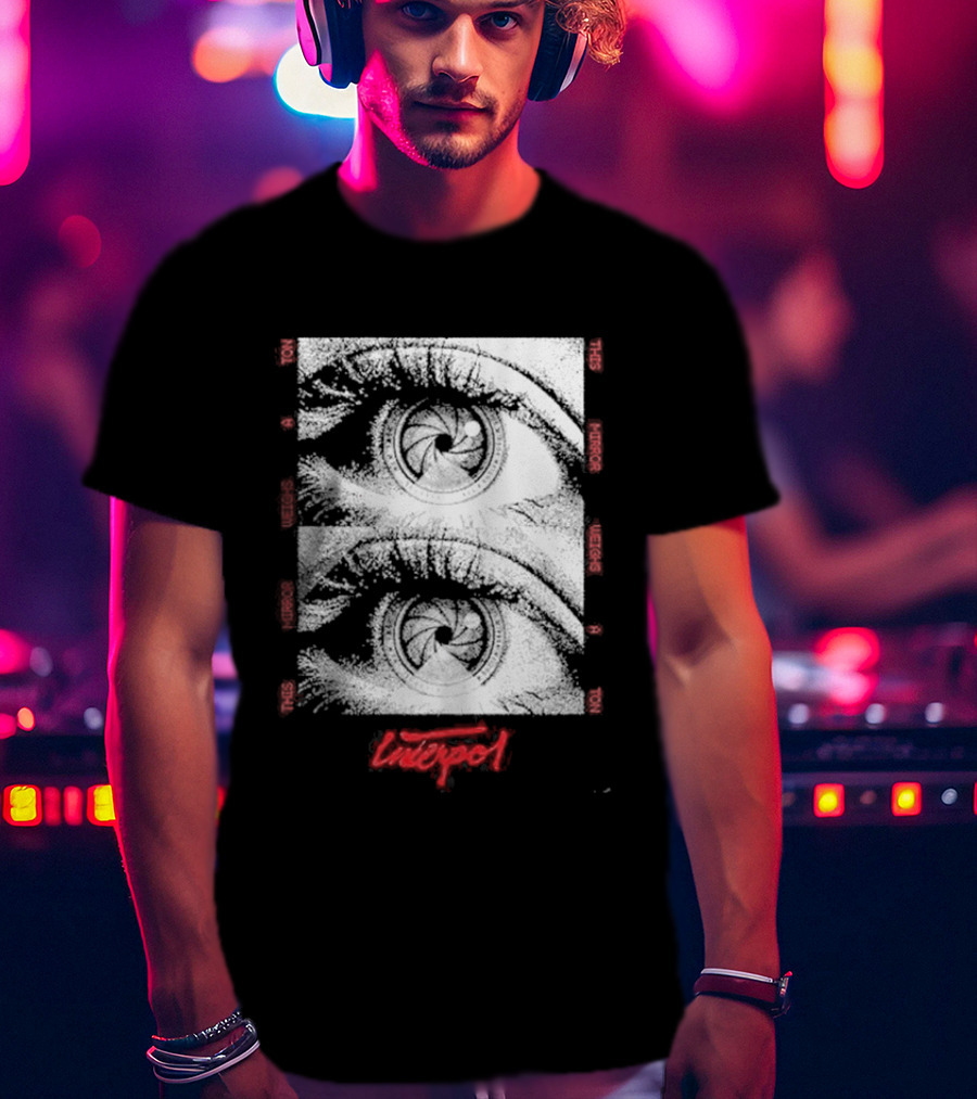 Shepard Fairey Obey Giant Interpol This Mirror Weighs A Ton T-Shirt