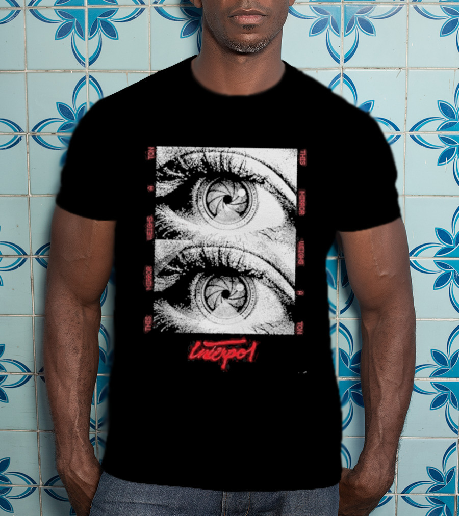 Shepard Fairey Obey Giant Interpol This Mirror Weighs A Ton T-Shirt