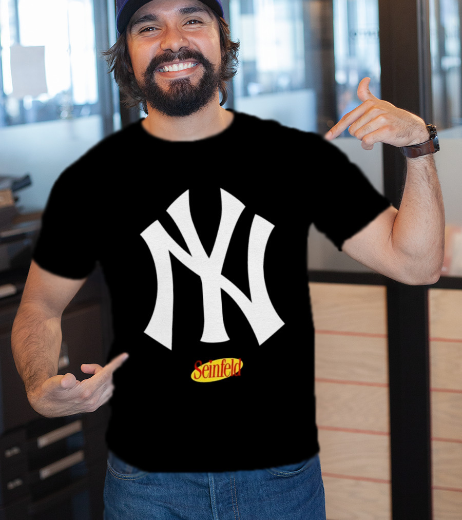 Seinfeld New York Yankees NY TV Show Iconic Collaboration T-Shirt