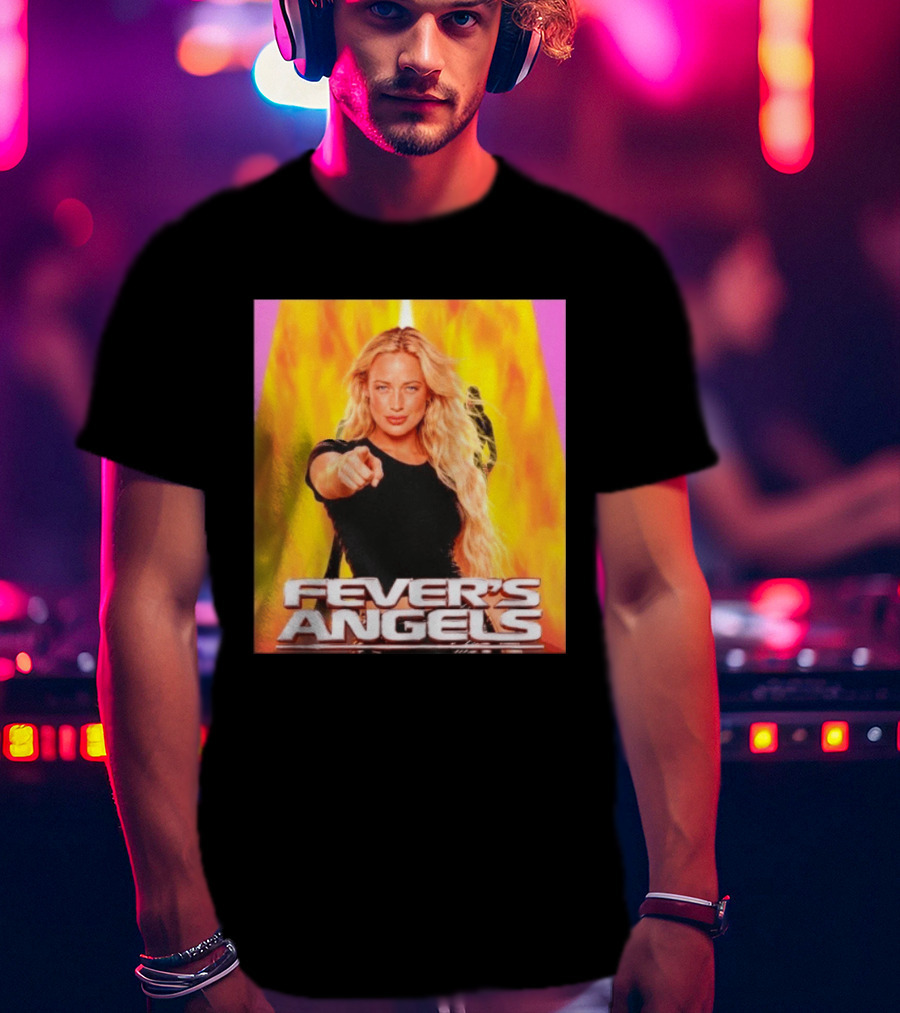 Fever's Angels Full Throttle Action Star Sophie Cunningham T-Shirt