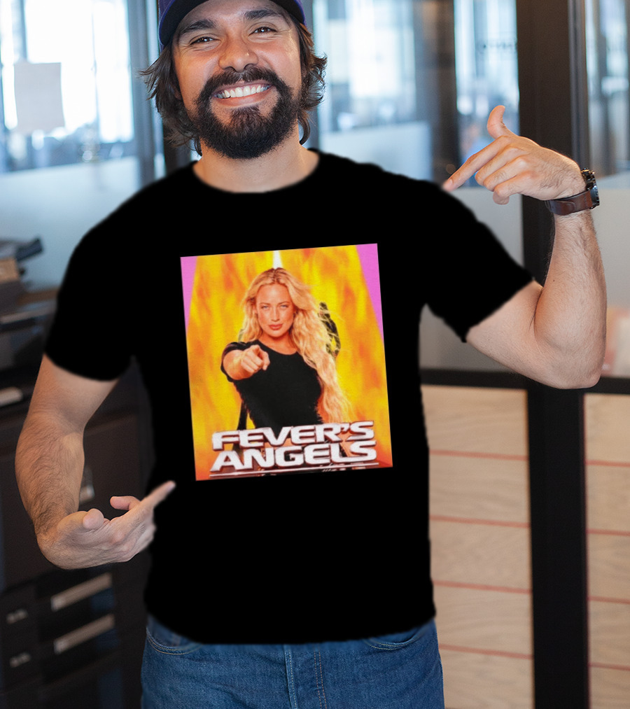 Fever's Angels Full Throttle Action Star Sophie Cunningham T-Shirt
