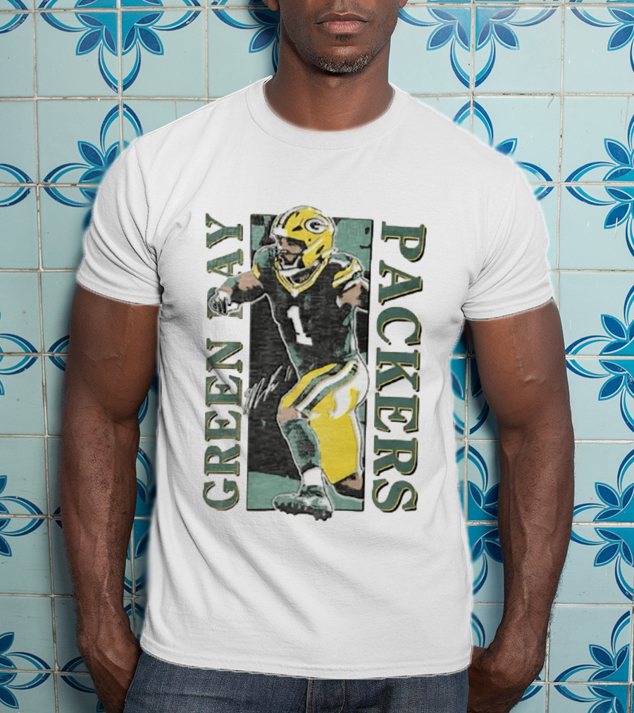 Jordan Love Green Bay Packers Football Jersey T-Shirt