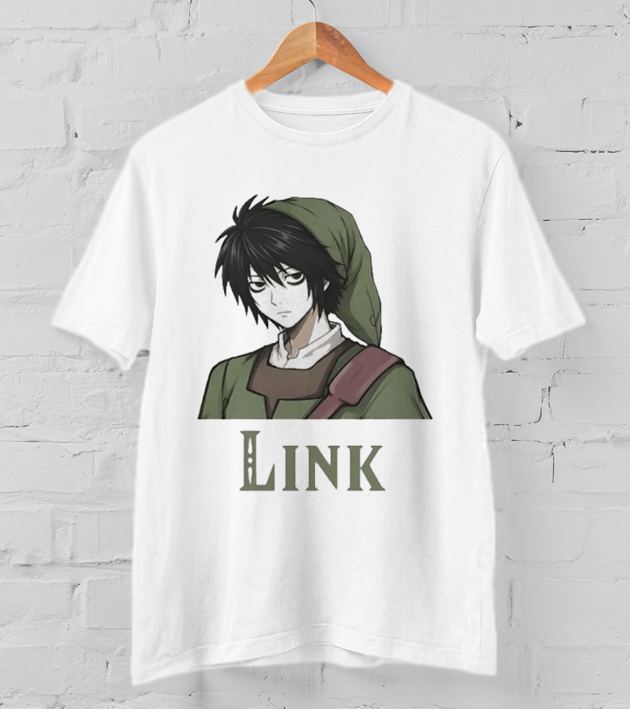 L Lawliet As Link The Legend Of Zelda T-Shirt