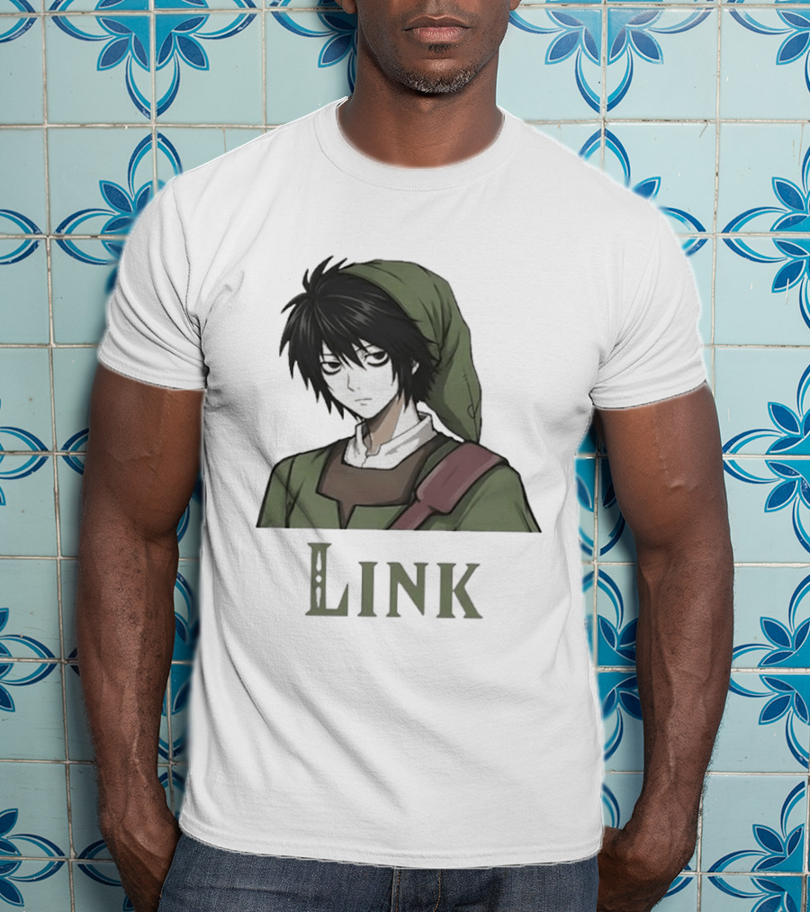 L Lawliet As Link The Legend Of Zelda T-Shirt