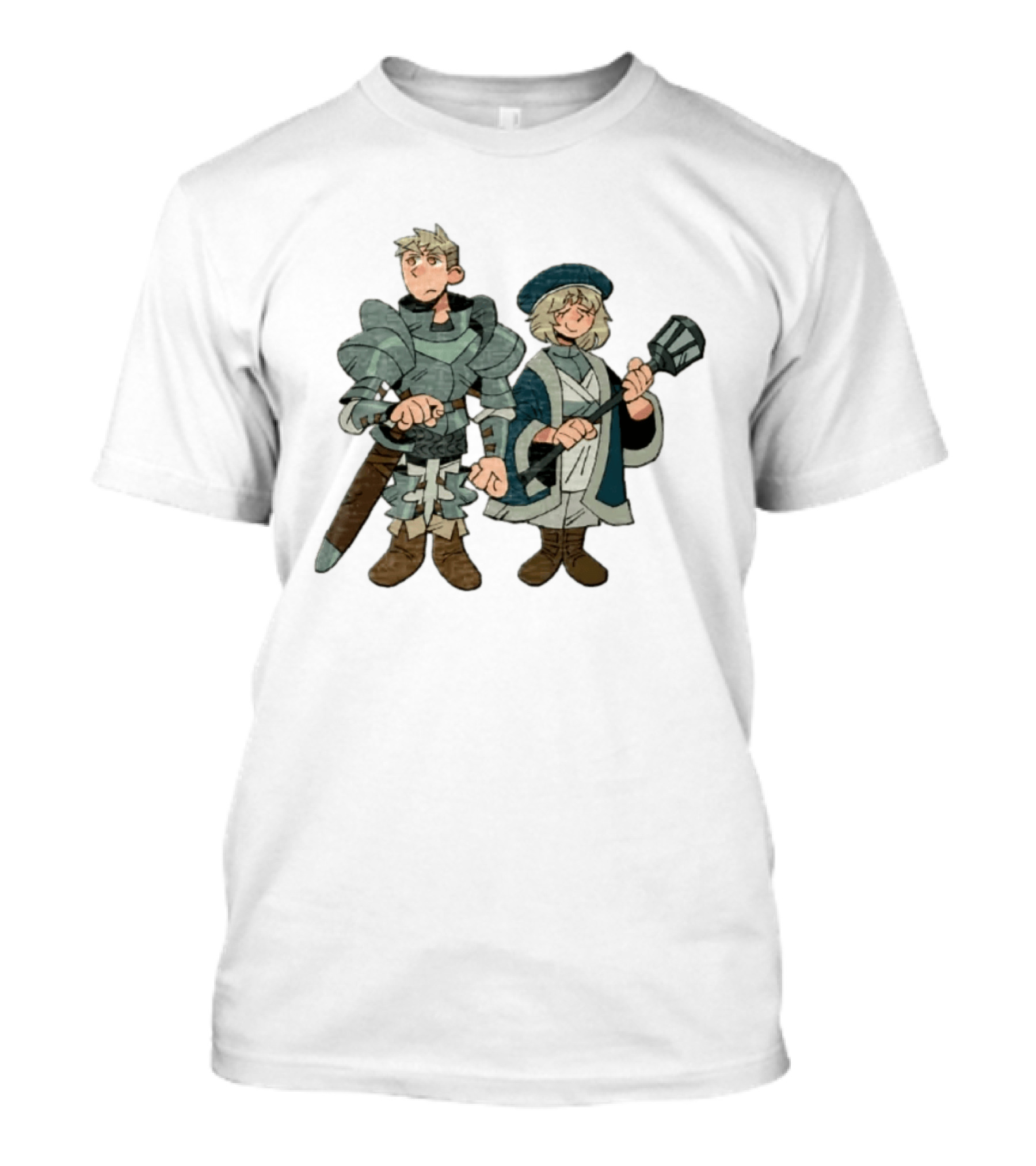 Laios Touden Marcille Donato Characters From Delicious In Dungeon Manga T-Shirt