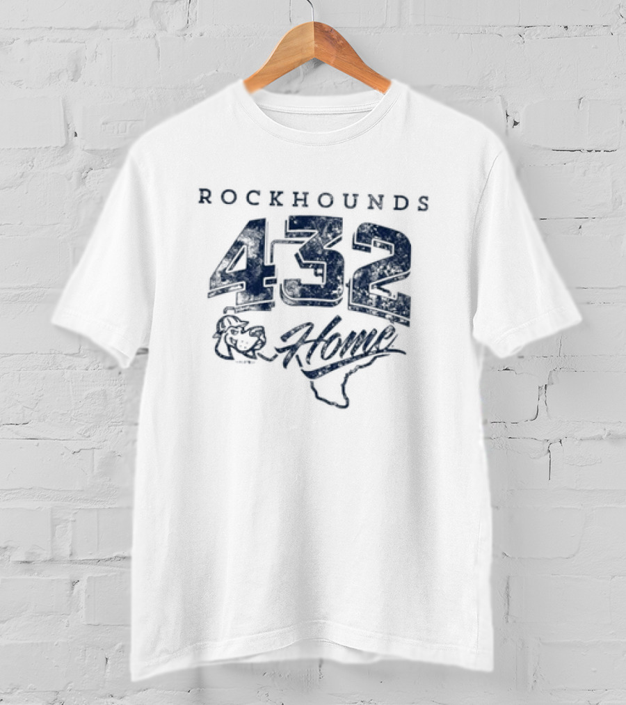 Midland RockHounds 432 Texas Home Baseball Team T-Shirt