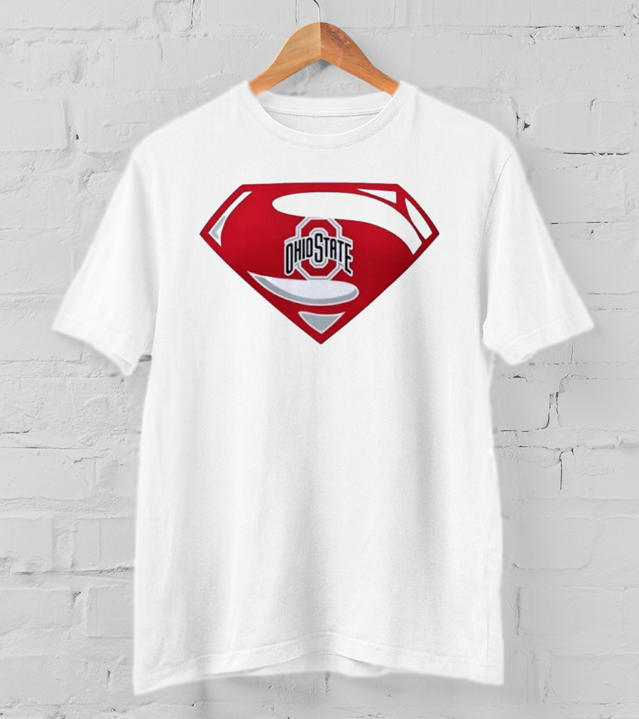Ohio State Buckeyes Superman NCAA College Football T-Shirt