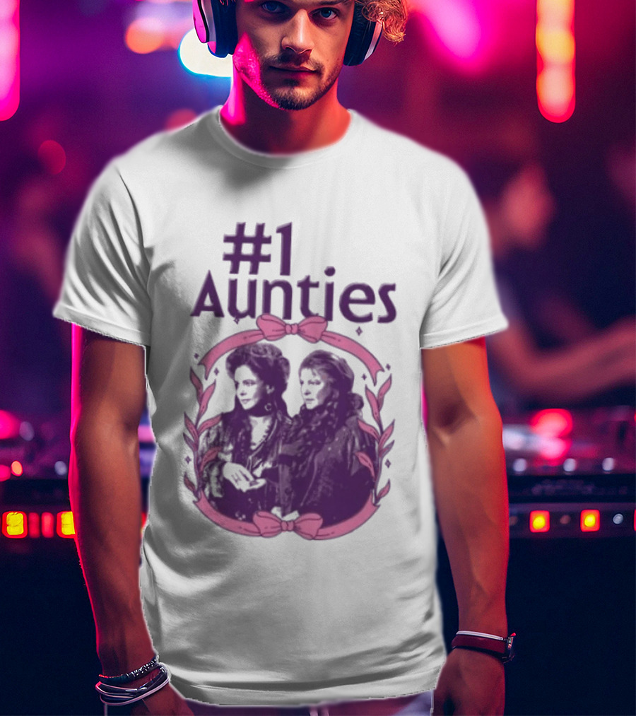 #1 Aunties Practical Magic Aunt Frances And Aunt Jet T-Shirt
