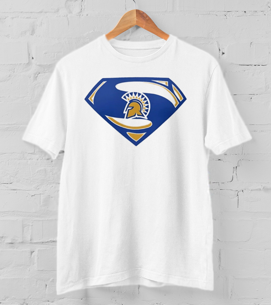 San Jose State Spartans Superman NCAA T-Shirt