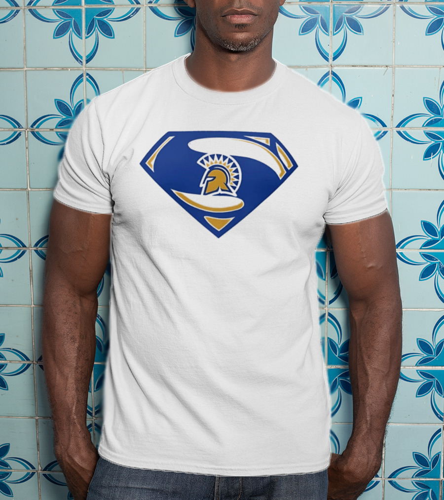San Jose State Spartans Superman NCAA T-Shirt