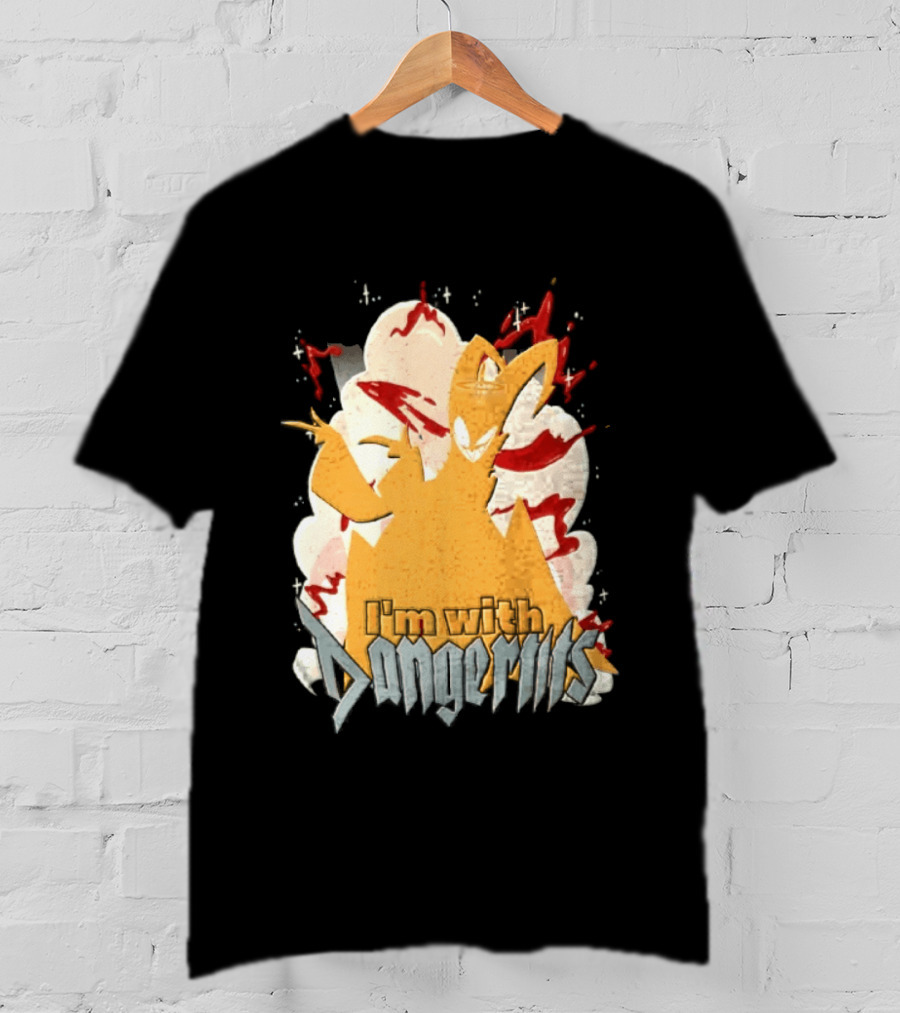 Adam Exorcist Hazbin Hotel I'm With Dangerous T-Shirt