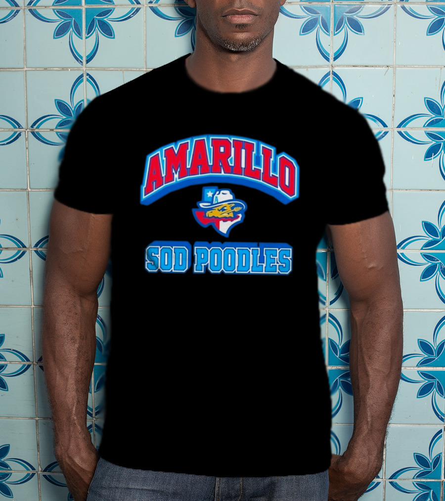 Amarillo Sod Poodles Texas Baseball Team T-Shirt