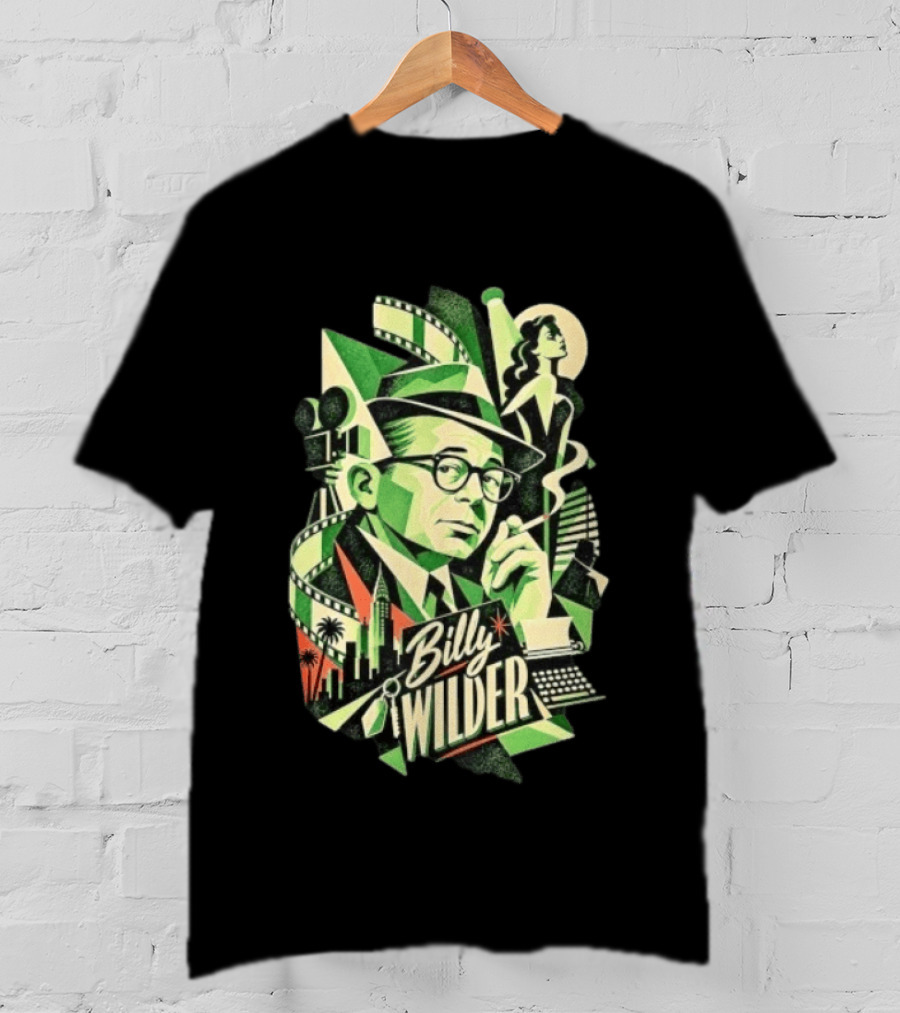 Billy Wilder Classic Hollywood Director Retro Film T-Shirt