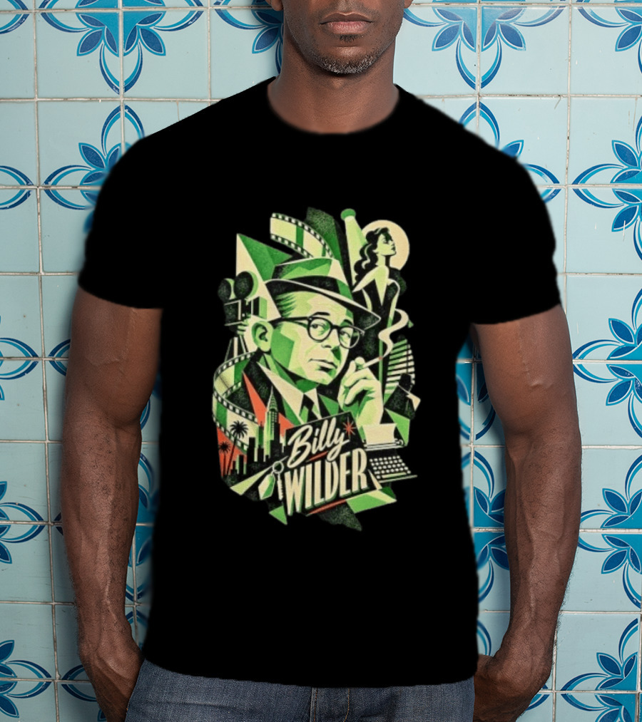 Billy Wilder Classic Hollywood Director Retro Film T-Shirt