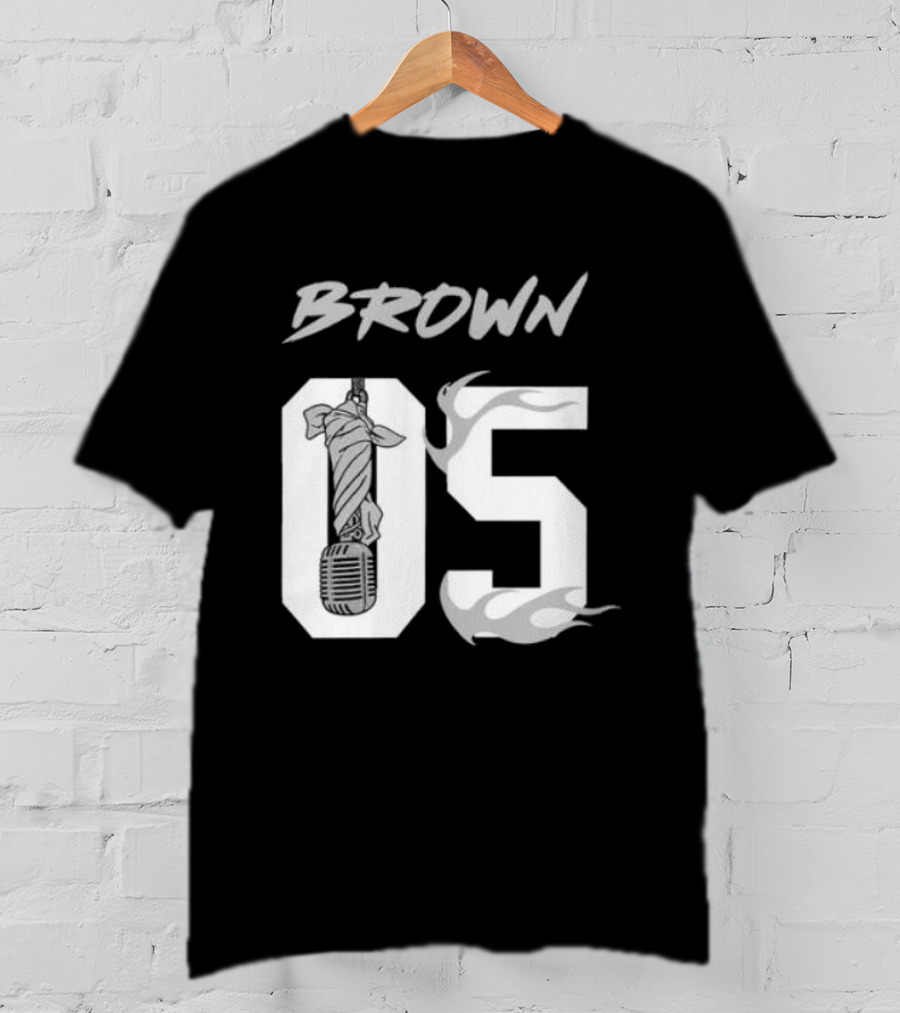 Las Vegas Raiders Chris Brown 2026 The R&R Tour 05 Flame T-Shirt