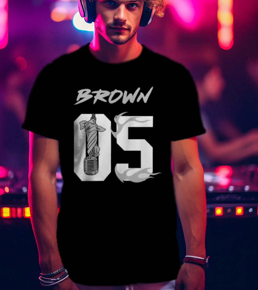 Las Vegas Raiders Chris Brown 2026 The R&R Tour 05 Flame T-Shirt