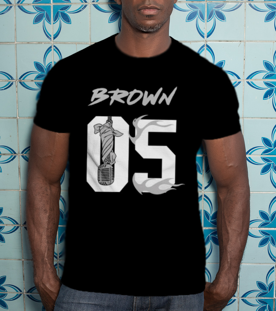 Las Vegas Raiders Chris Brown 2026 The R&R Tour 05 Flame T-Shirt