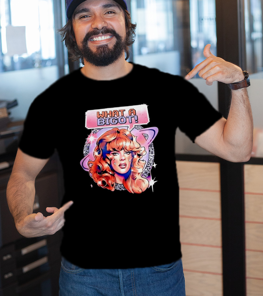 Natasha Lyonne What A Bigot Retro Comic T-Shirt