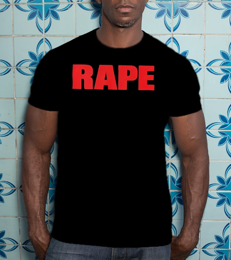 Rape Red T-Shirt
