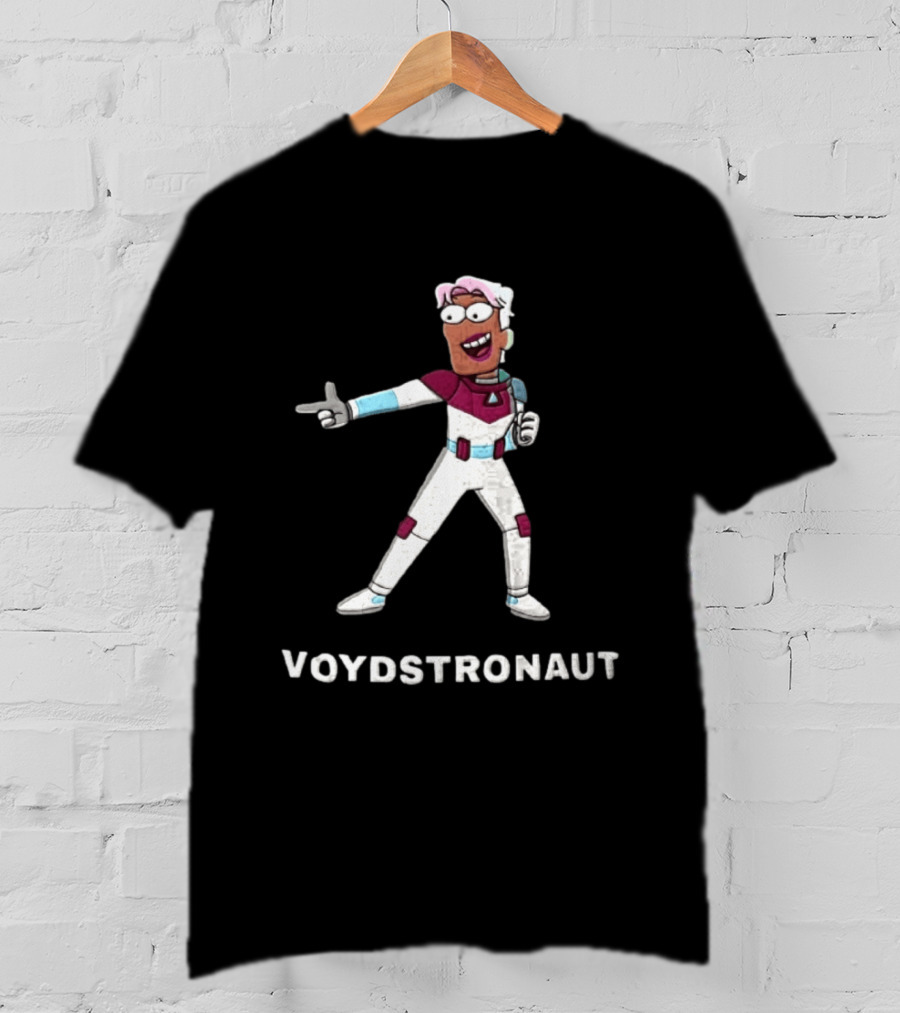 Voydstronaut Cartoon Character With Spacesuit Costume For The Incredibles Fans T-Shirt