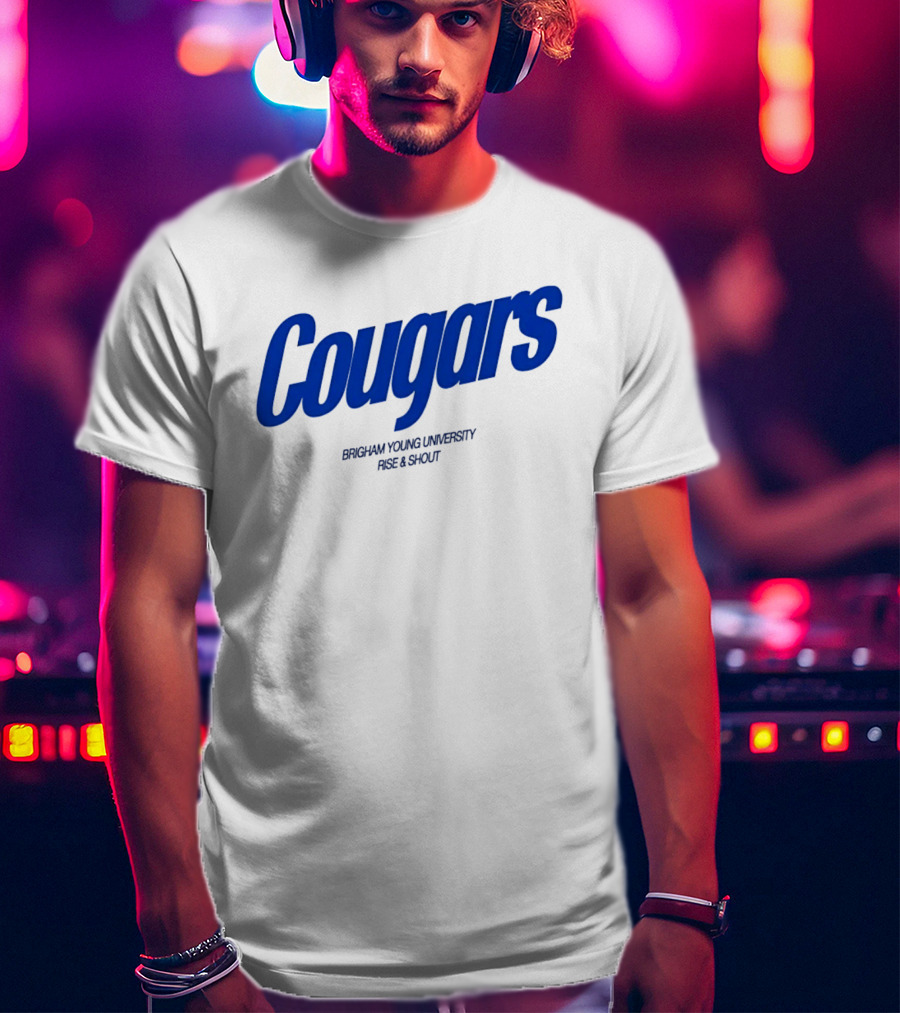 Brigham Young University Cougars Rise Shout T-Shirt