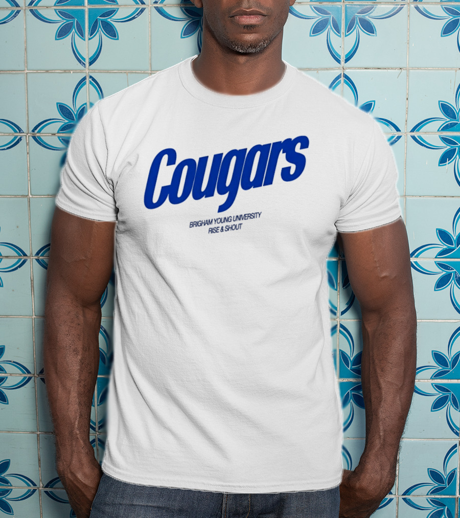 Brigham Young University Cougars Rise Shout T-Shirt