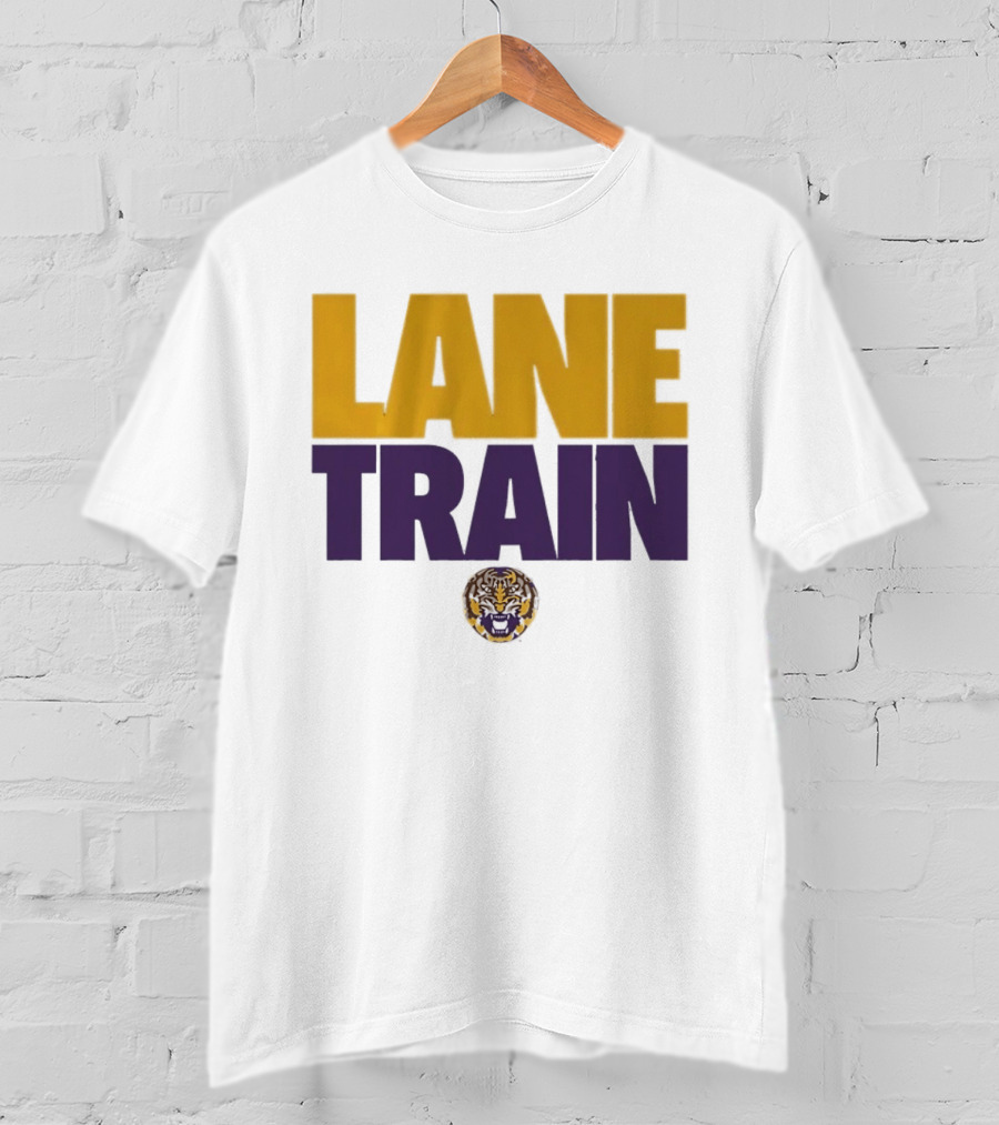 Lane Train LSU Tigers Football SEC Fan Gear T-Shirt