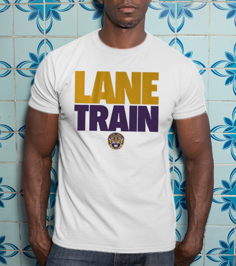 Lane Train LSU Tigers Football SEC Fan Gear T-Shirt