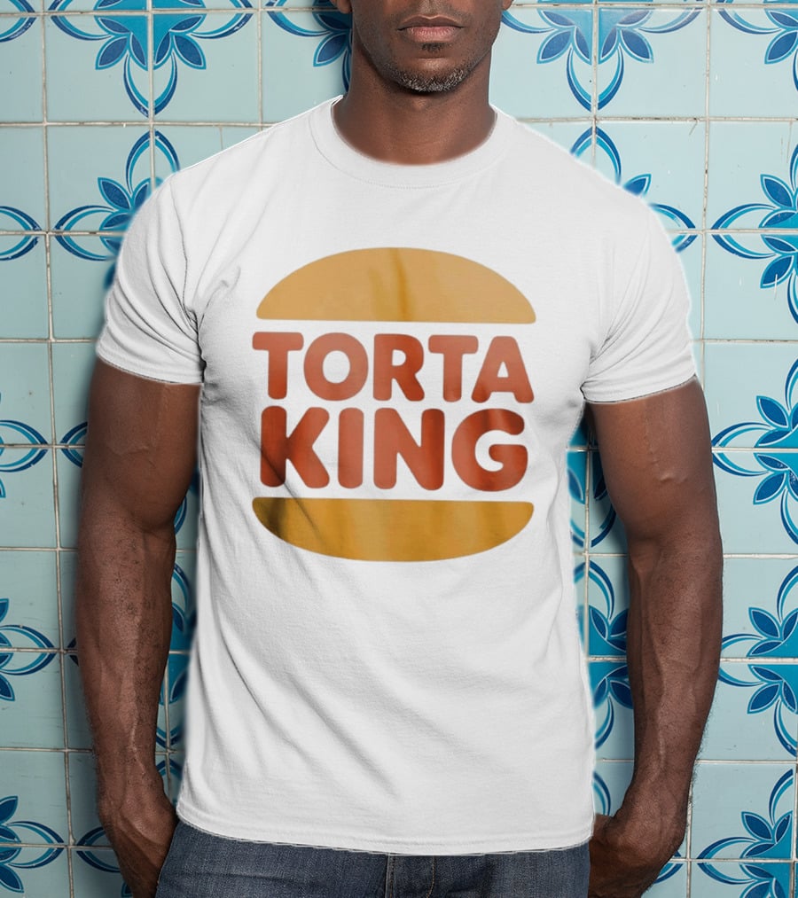 Torta King Burger Mexican Food Sandwich Concept T-Shirt