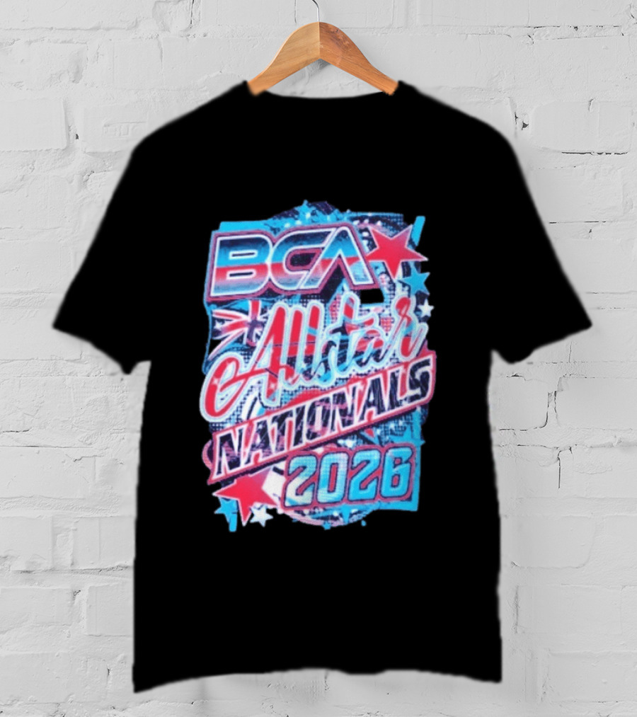 BCA Allstar Nationals 2026 Union Jack Stars T-Shirt